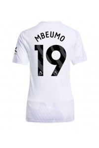 Fotbalové Dres Manchester United Bryan Mbeumo #19 Dámské Venkovní Oblečení 2025-26 Krátký Rukáv